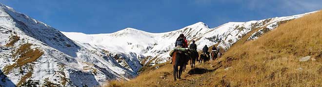 Baner2 - Gruzja - rajd konny w Chewsuretii