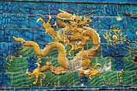 Wycieczka Chiny - Datong, Ściana 9 Smoków