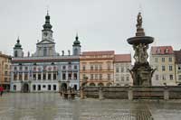 Wycieczka Czechy: Czeskie Budziejowice - rynek