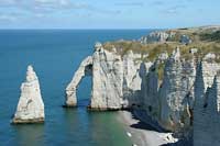 Etretat, klify