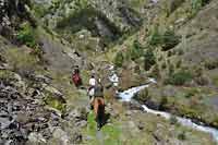 Rajd konny w Chewsuretii 2014