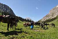 Rajd konny Kazachstan Tien Shan
