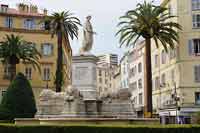 Ajaccio - pomnik Napoleona