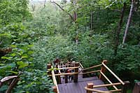 Park Narodowy Slitere, wejście na ścieżkę przyrodniczą
