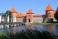 Troki - zamek na wyspie