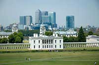 Canary Wharf z Greenwich