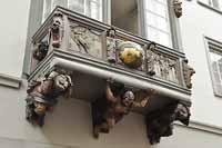 St. Gallen - fragment wykuszu