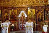 Moldovita - wnętrze cerkwi