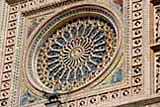 Katedra w Orvieto - fragment fasady