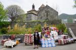 Armenia. Kram przed monastyrem Hachpat.
