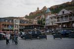 Wieczorem w Tbilisi.