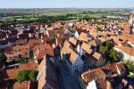 Nordlingen, widok z kościelnej wieży.