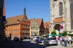 Dinkelsbuhl, domy w centrum.