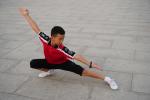 Uczeń kung fu.