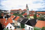Krumlov, widok w kierunku zamku