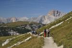 Ścieżka pod Tre Cime.