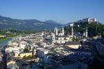 Widok na Salzburg.