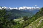 Widok na grzbiet Svaneti
