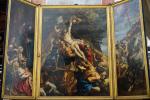 Podniesienie Krzyża, obraz Rubensa, katedra w Antwerpii.