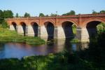 Kuldyga, ceglany most z XIX w.