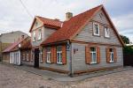 Windawa, kwartał starych domów