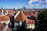 Tallinn, widok ze wzgórza Toompea na wschód
