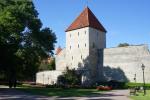 Zachowane mury Tallinna