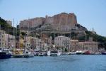 Bonifacio od strony portu.