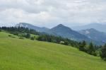 Pieniny, po lewej Trzy Korony