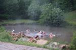 Naturalny basenik termalny k. wsi Kalameny (Liptów).
