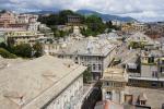 Genua, widok z dachu Palazzo Rosso  kierunku wsch.