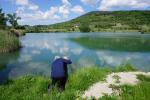 Ciepłe jeziorko - Lago d'Arqua.