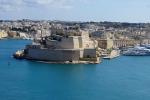 Fort św. Anioła na końcu cypla Birgu.