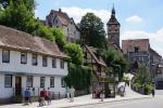 Schwabisch Hall, pierwsze miasteczko na trasie.