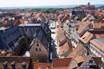 Quedlinburg - widok z wie偶y ko艣cielnej.