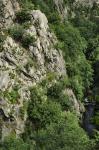 Skalne ściany Bodetal.