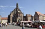 Norymberga, rynek i kościół NMP