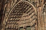 Główny portal katedry w Strasbourgu