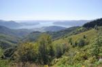 Lago Maggiore, widok ze ścieżki do parku Val Grande