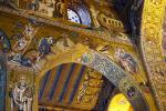 Palermo, kaplica pa艂acowa, mozaika z Drabin膮 Jakubow膮.