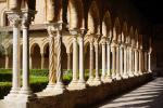 Chiostro przy katedrze w Monreale.
