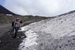 Resztki śniegu, wys. ok. 2800 m.
