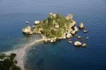 Isola Bella widziana z Taorminy.