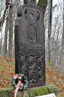 Cemetery in Luzna